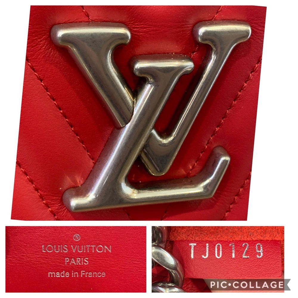 Authentic Louis Vuitton New Wave Scarlet Red Tote NEW CONDITION! - Picture 4 of 8